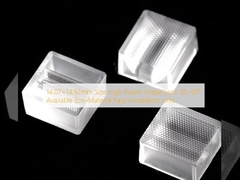 14.07×14.92mm Ukuran Lensa Tunggal Berkualitas Tinggi 30×90° Tersedia Eco-Material Lensa Instalasi Mudah