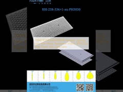 200W/400W/600W/800W Lensa Pencahayaan Stadion Dengan Ketahanan Air 336pcs 3030LED Lensa Anti-silau bertenaga tinggi