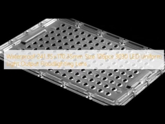 Waterproof 241.35×170.35mm Ukuran 126pcs 3030 LED Uniform Light Output Lensa Pencahayaan Banjir