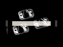 23×16mm Ukuran T2S Tersedia 3030LED Lensa Pencahayaan Jalan Precision Optic