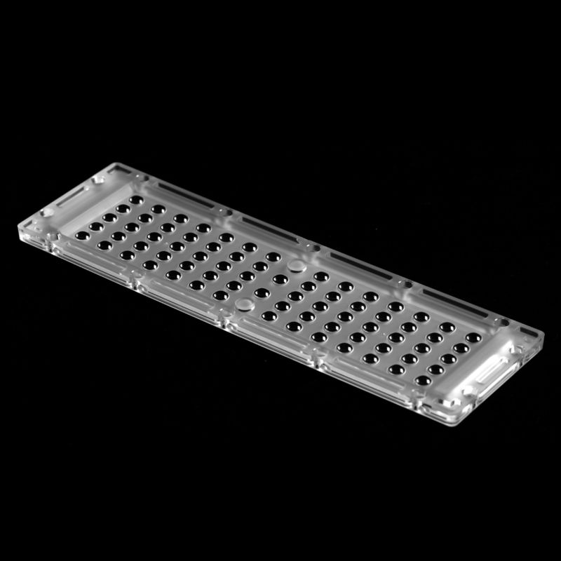 PC Material Street Lamp Lens , 3030 LED Lens Waterproof With Uniform Facula