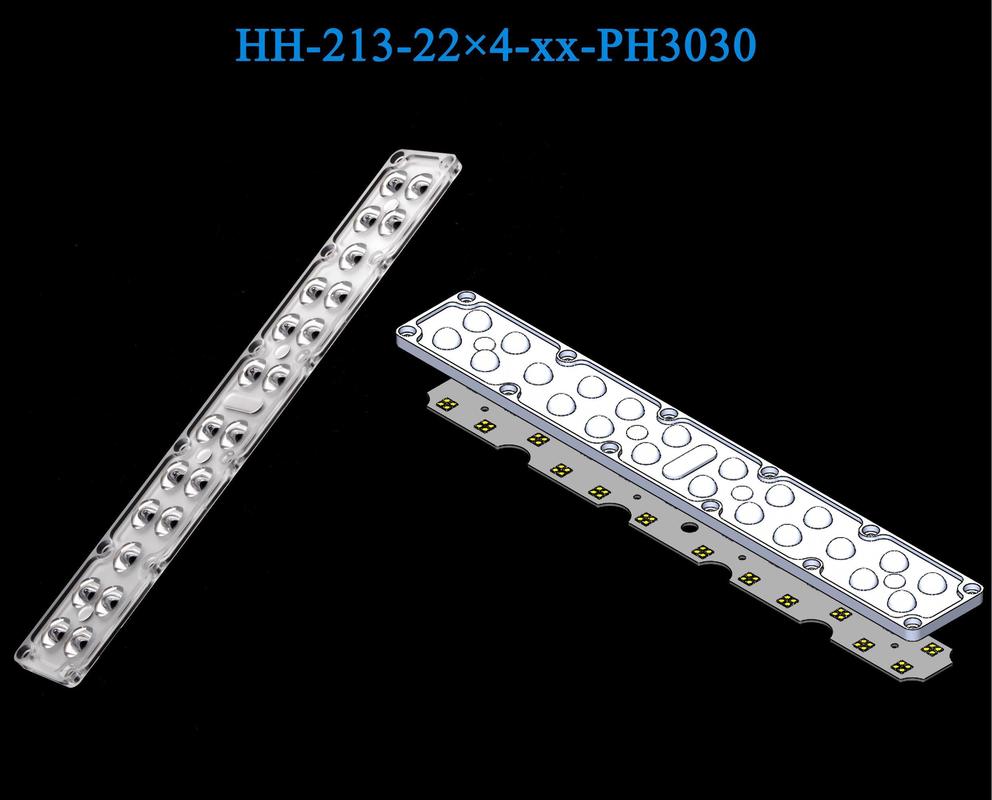 88pcs 3030 LEDs Easy Installation Precisely Optical Control Street Lighting Lens